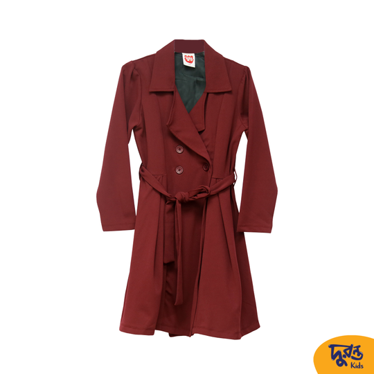 Most Stylish Winter Overcoat For Older Girls (21-C-G-OVRCT-0001-DR)